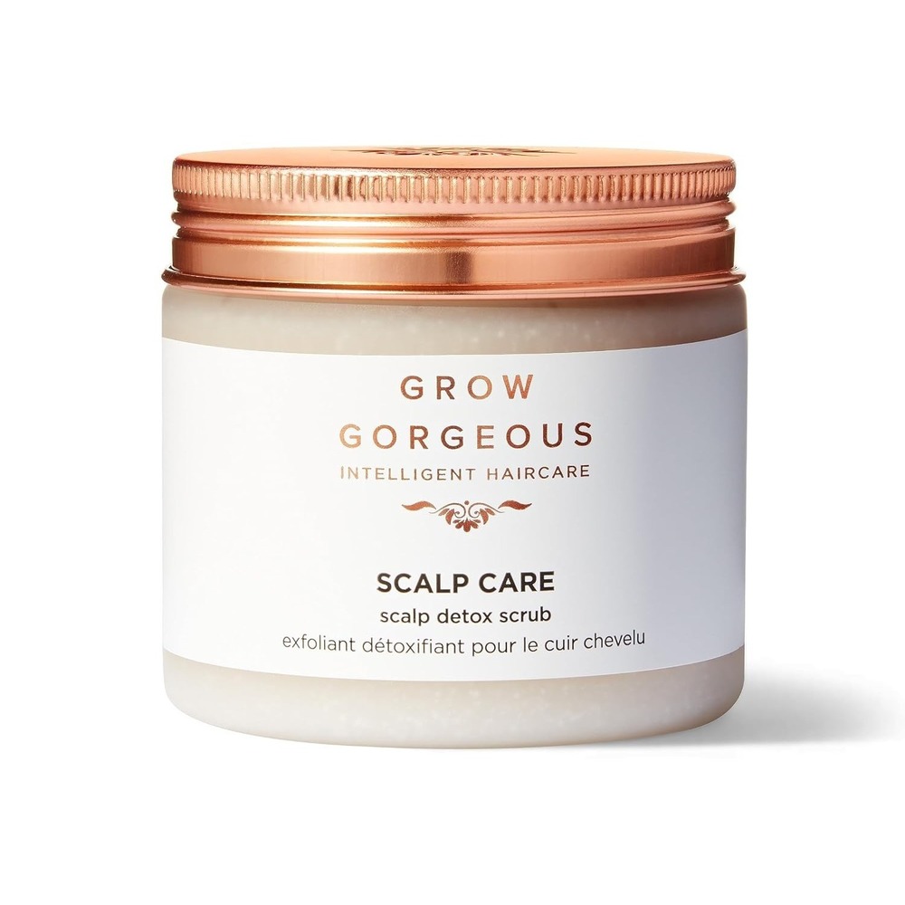 Grow Gorgeous Scalp Care Scalp Detox Scrub 6.7 oz Exfoliant NIB Full Size